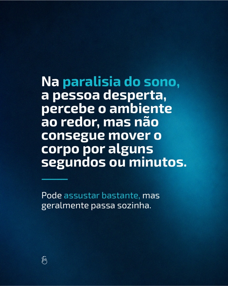 Você já ouviu falar em paralisia do sono?