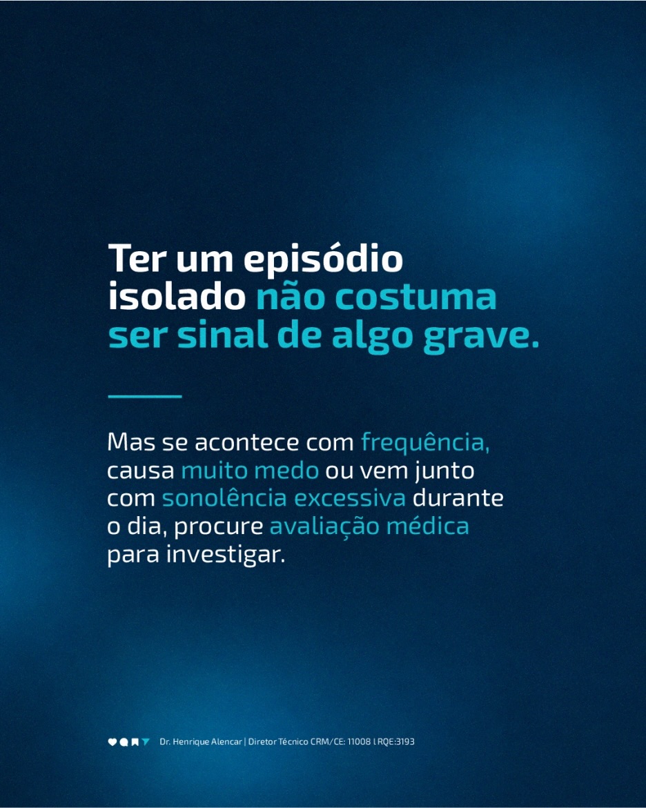 Você já ouviu falar em paralisia do sono?