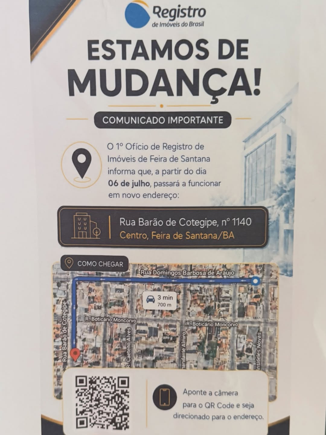 Mais uma grande mudança comercial concluída com sucesso!