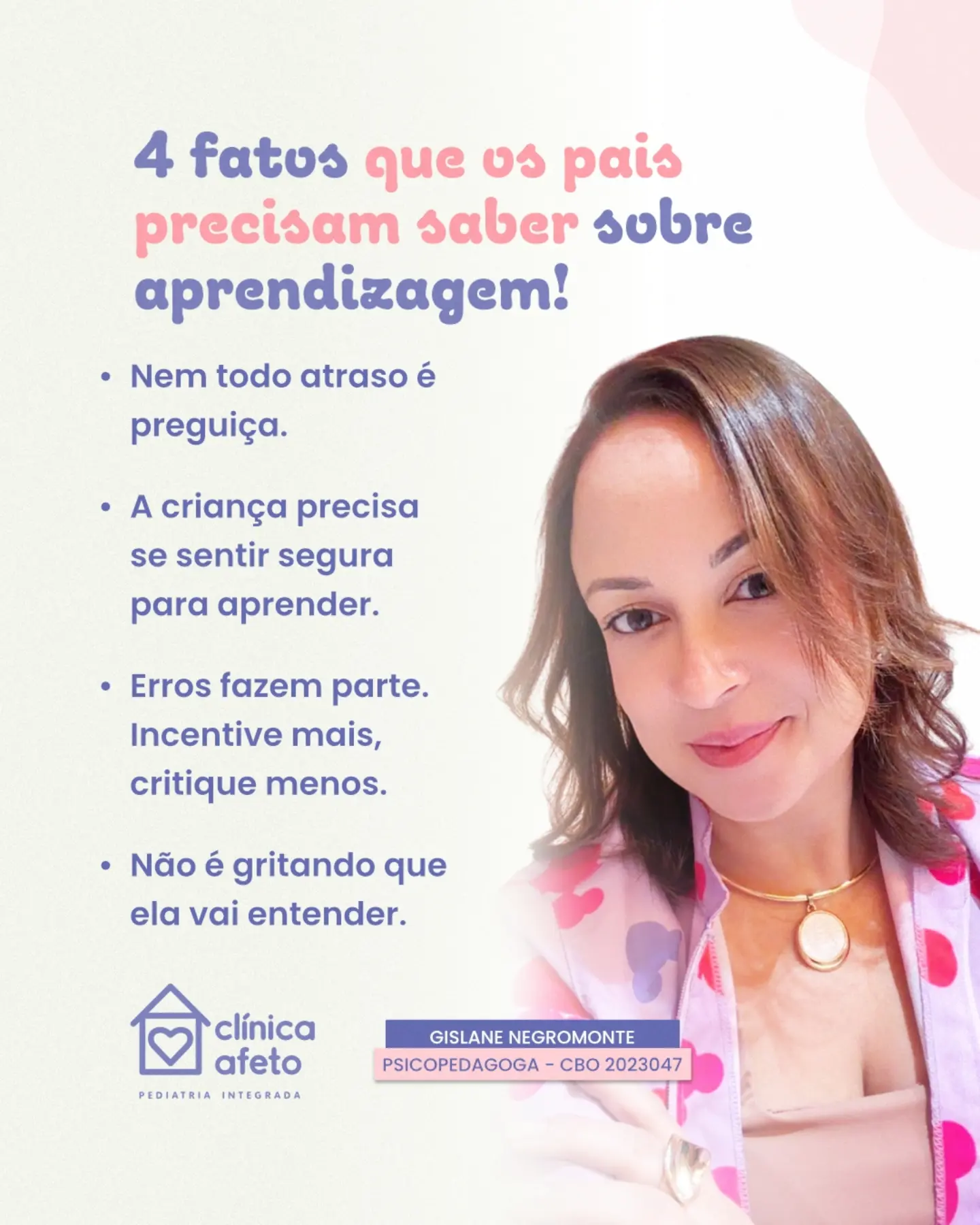 Seu filho tem apresentado dificuldades escolares persistentes?