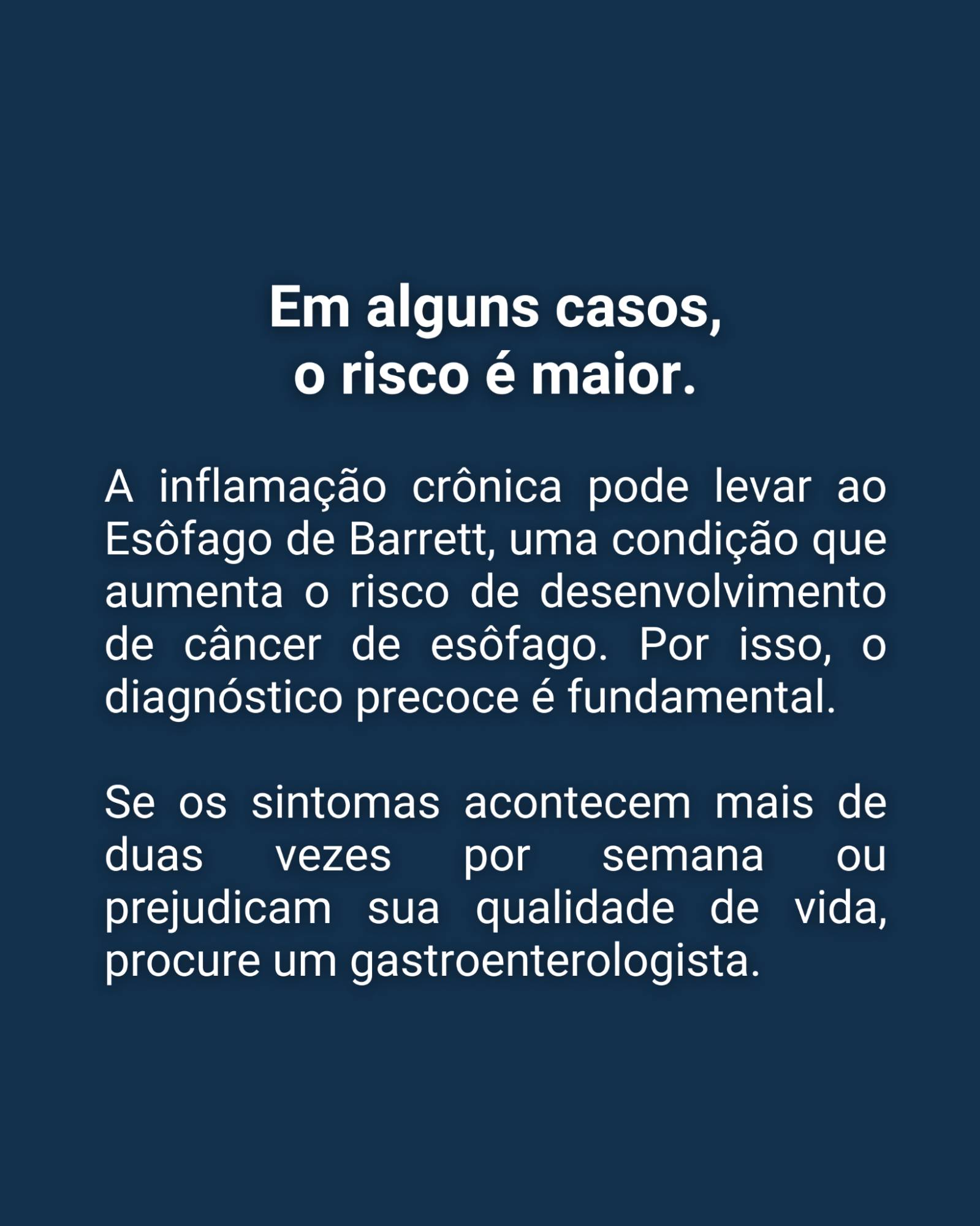 o que um refluxo não tratado