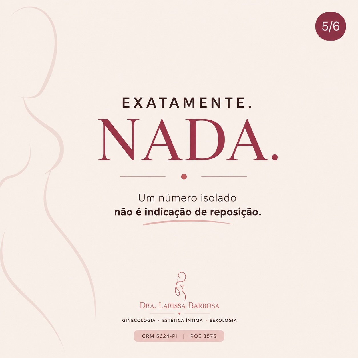 Testosterona baixa no exame significa que a mulher precisa repor?