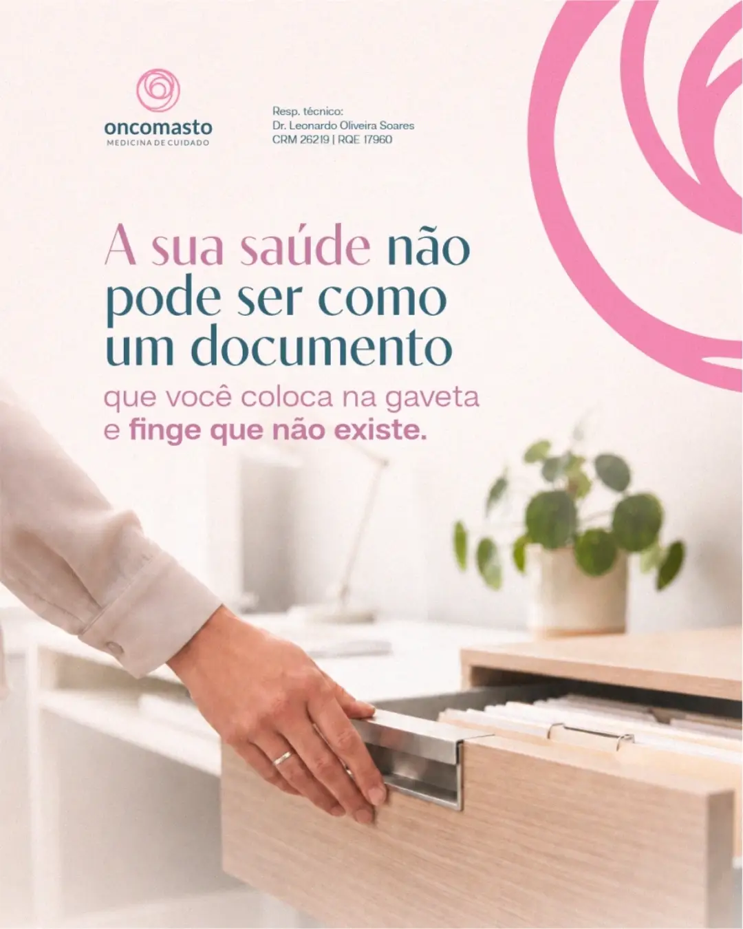Sua saúde merece sair da gaveta e virar prioridade hoje!