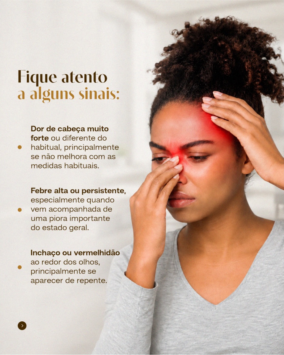 Agende sua avaliação e cuide do seu nariz e da sua respiração.