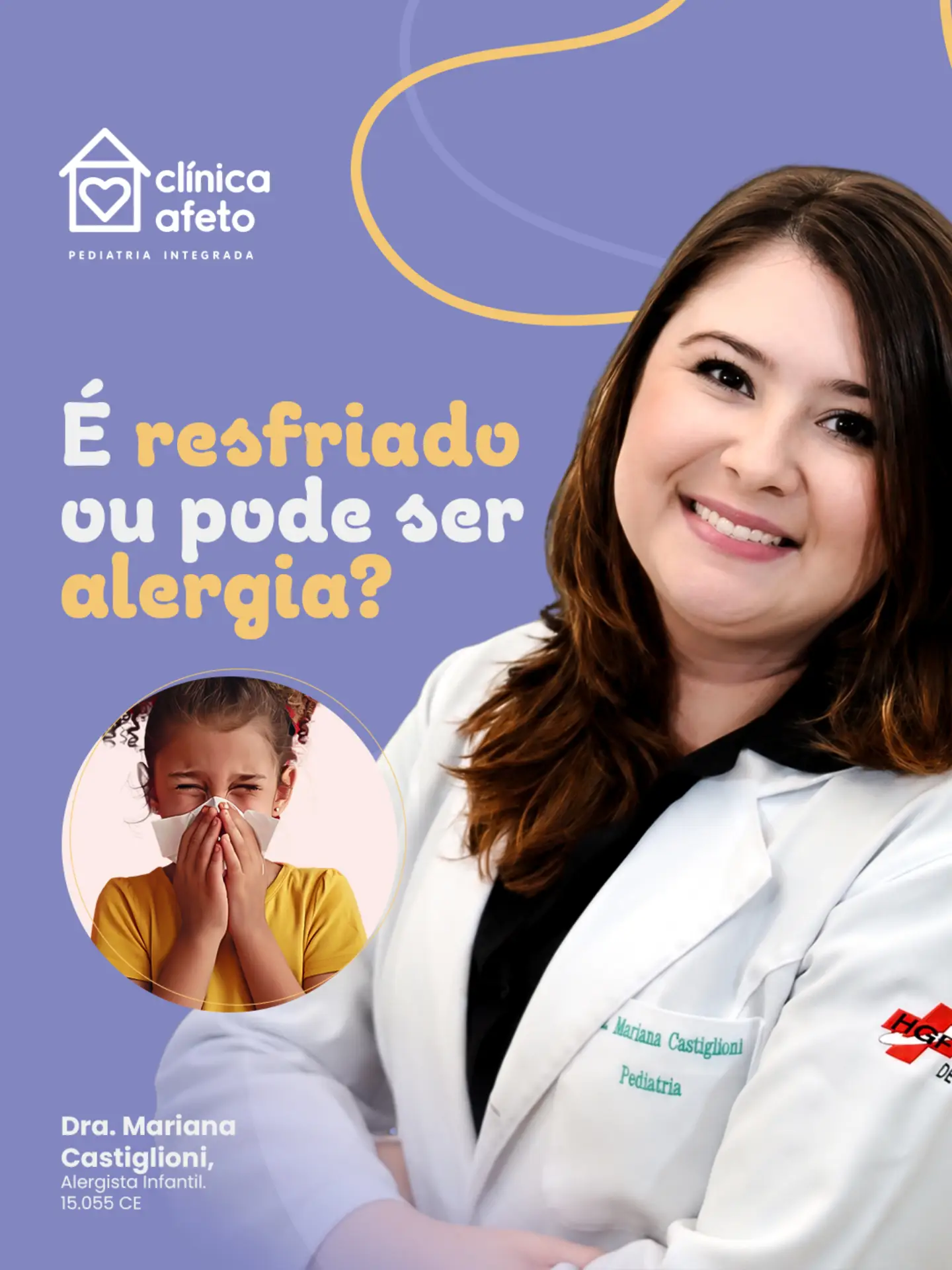 Seu filho apresenta sintomas nasais com muita frequência?