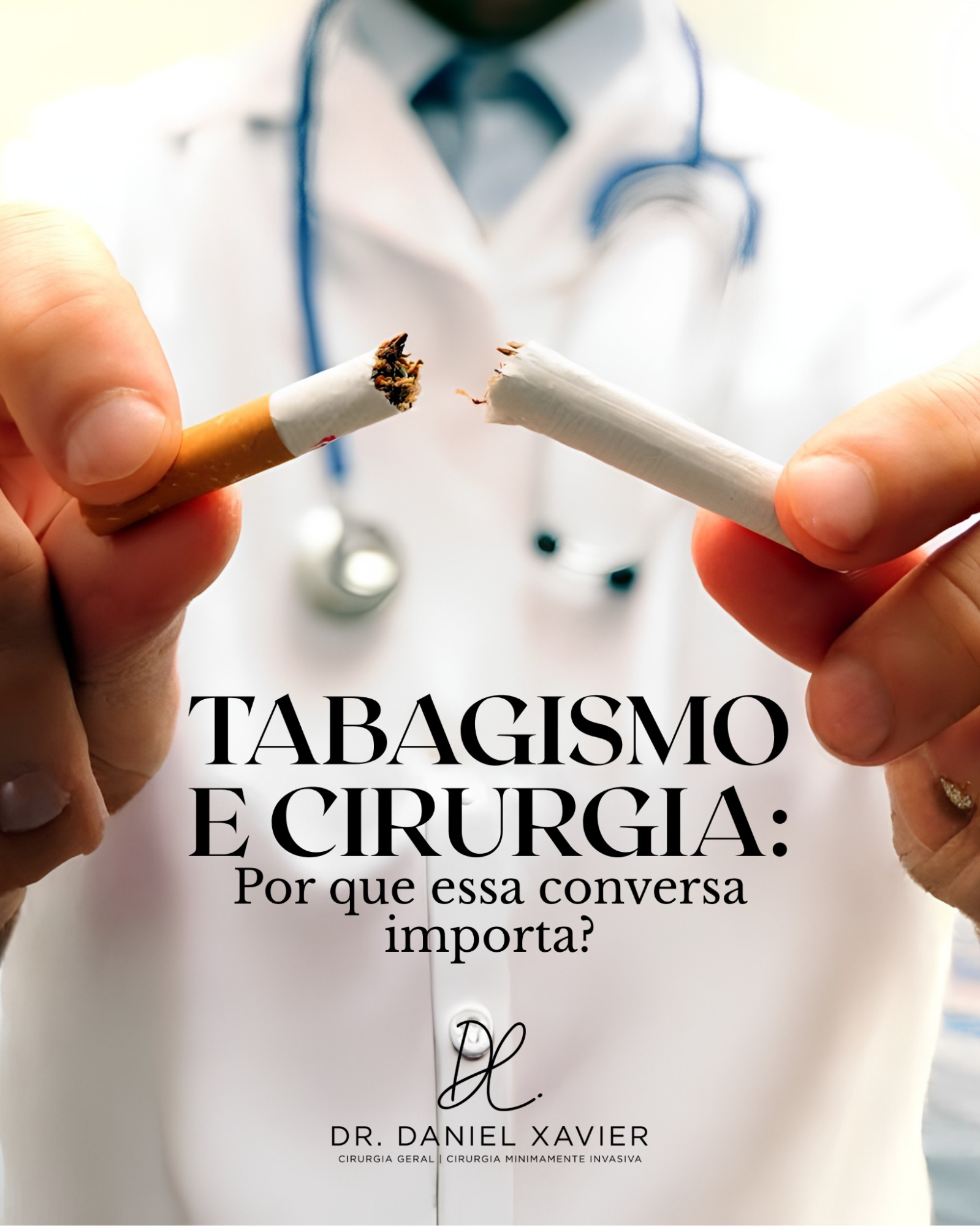 Responda com sinceridade: você sabia que o cigarro também poderia interferir na cicatrização?