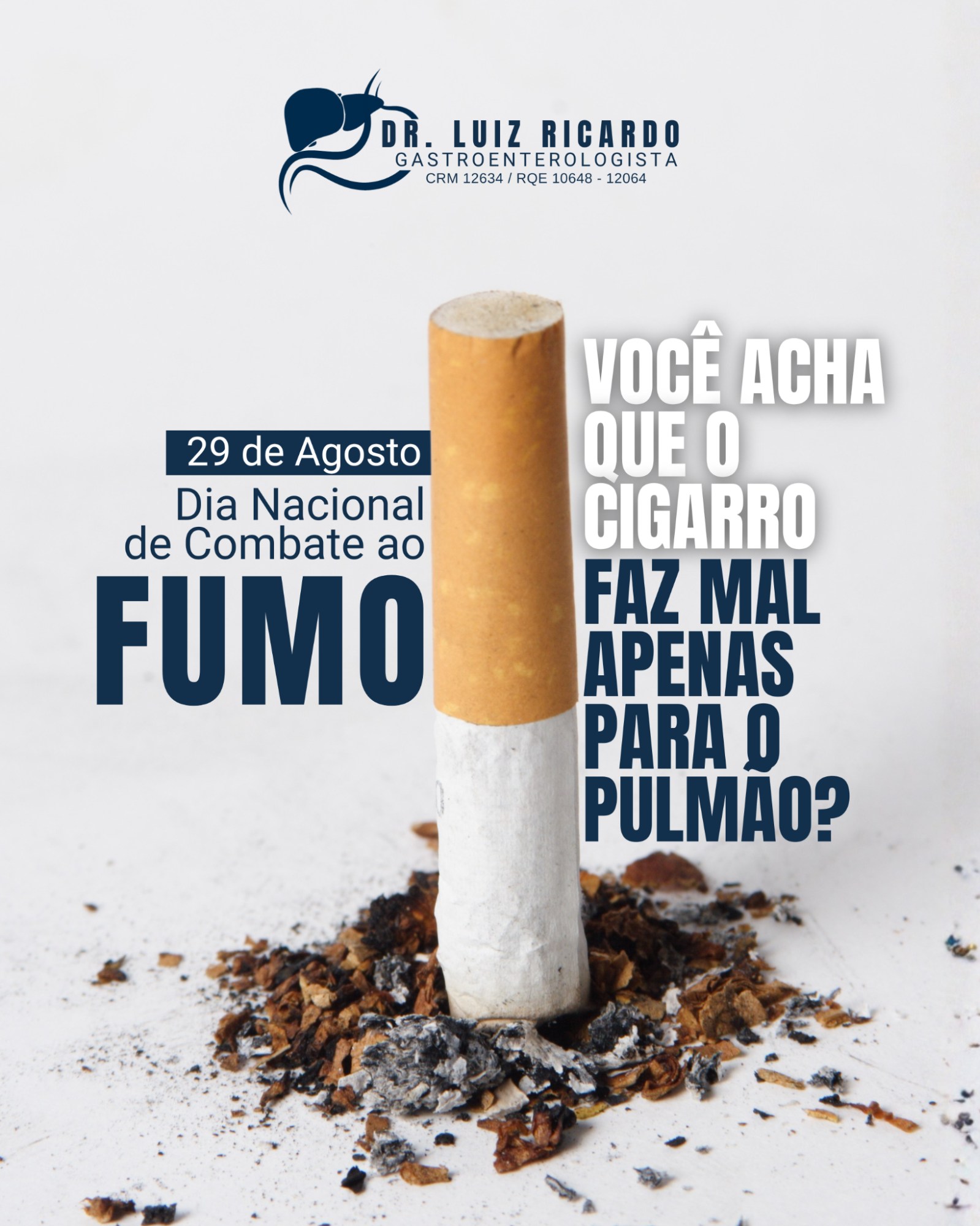 O maior benefício de parar de fumar não é apenas viver mais, mas viver melhor.