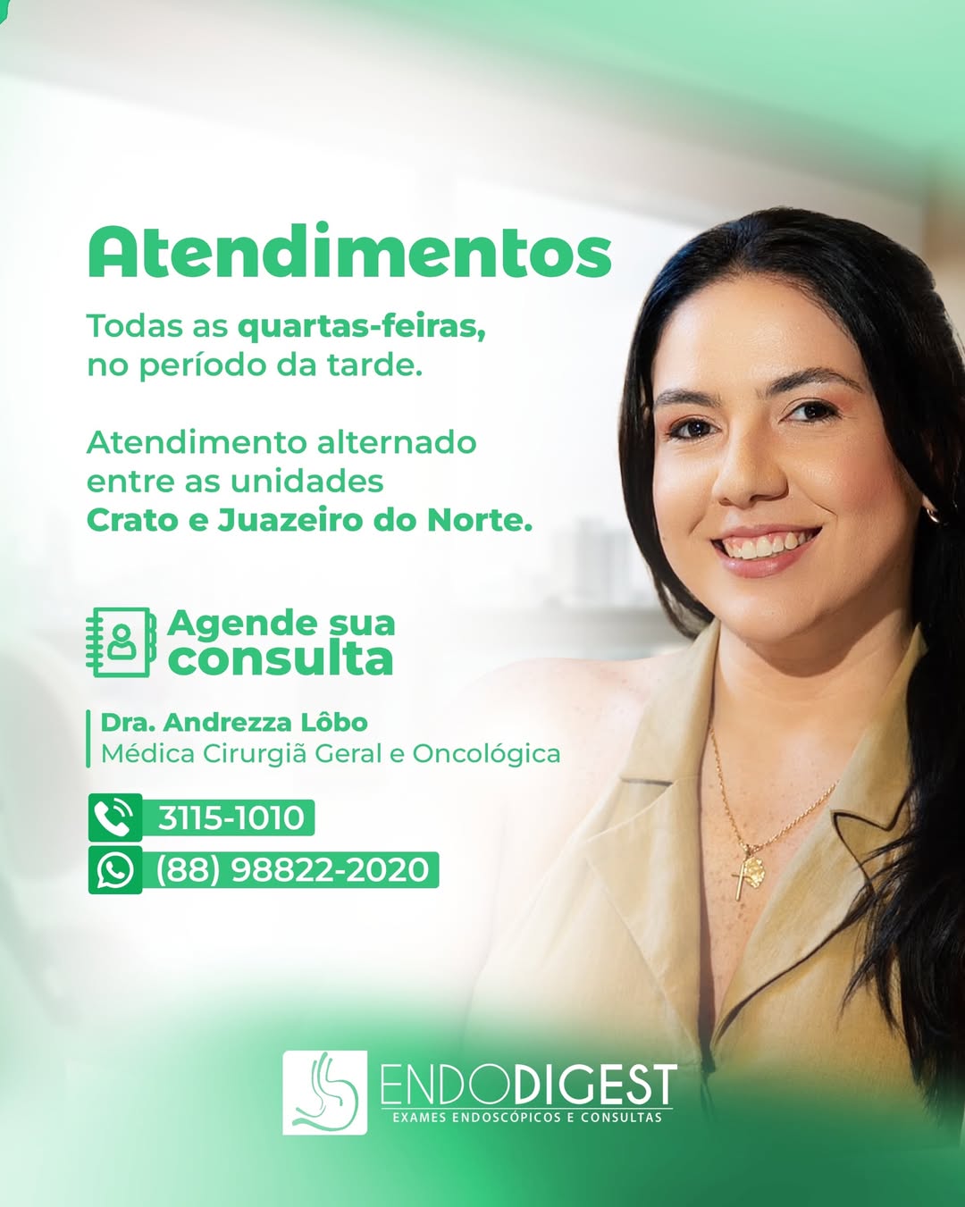 A Endodigest amplia sua equipe para oferecer um cuidado cada vez mais completo aos seus pacientes.