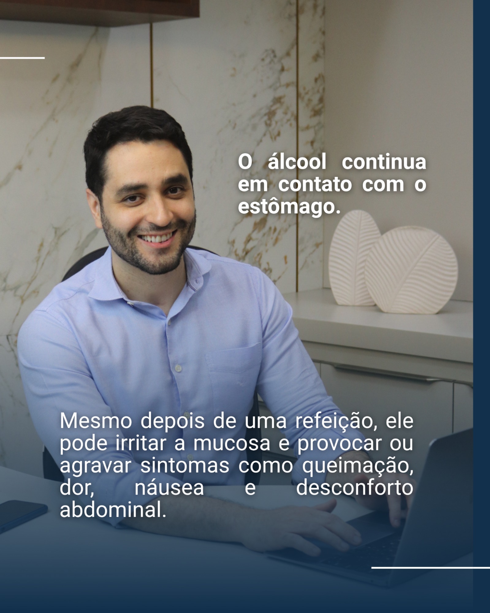 Não use a alimentação como uma falsa proteção para aumentar o consumo.