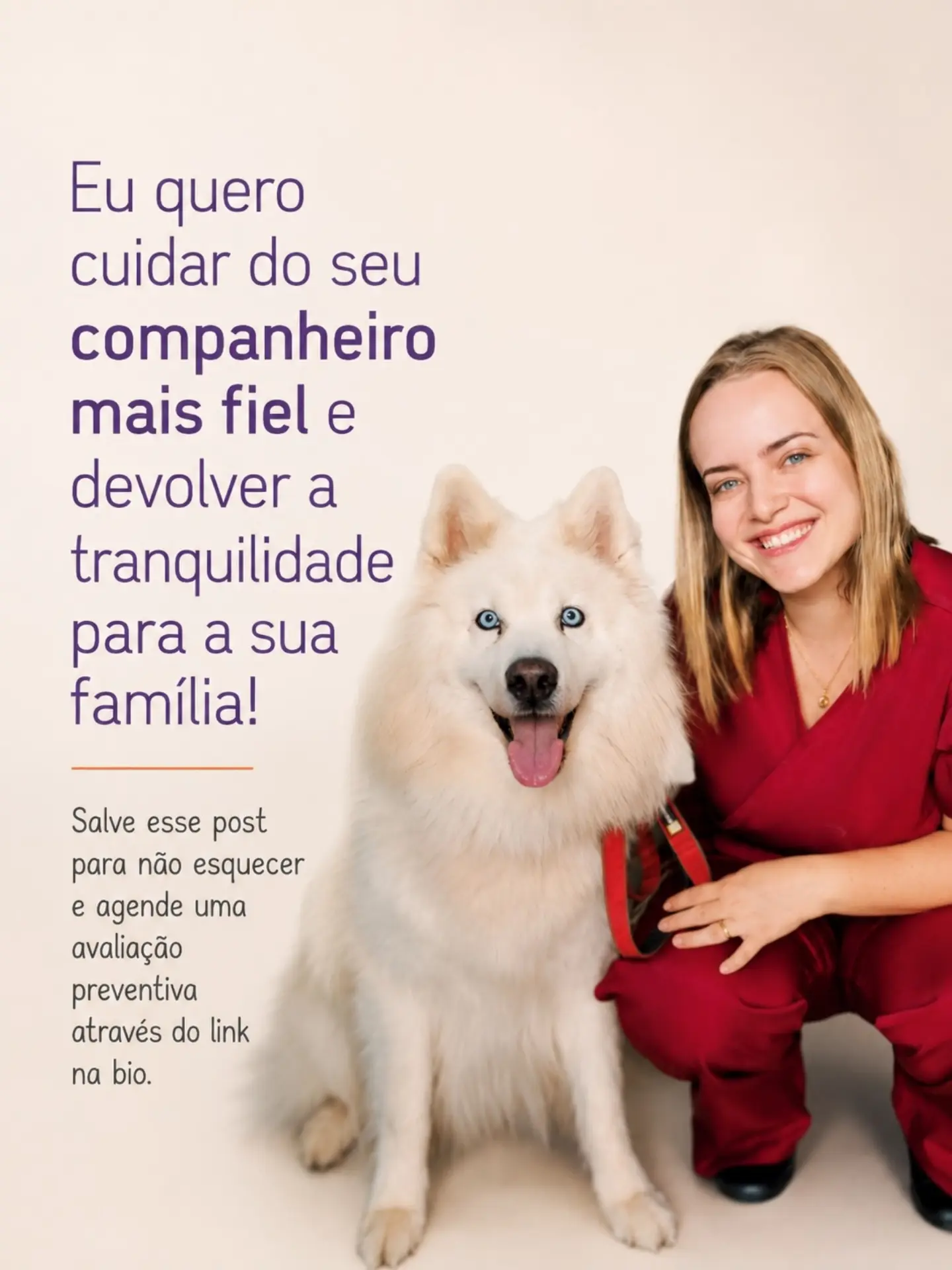 O cuidado com a saúde do seu pet precisa de acompanhamento individualizado!
