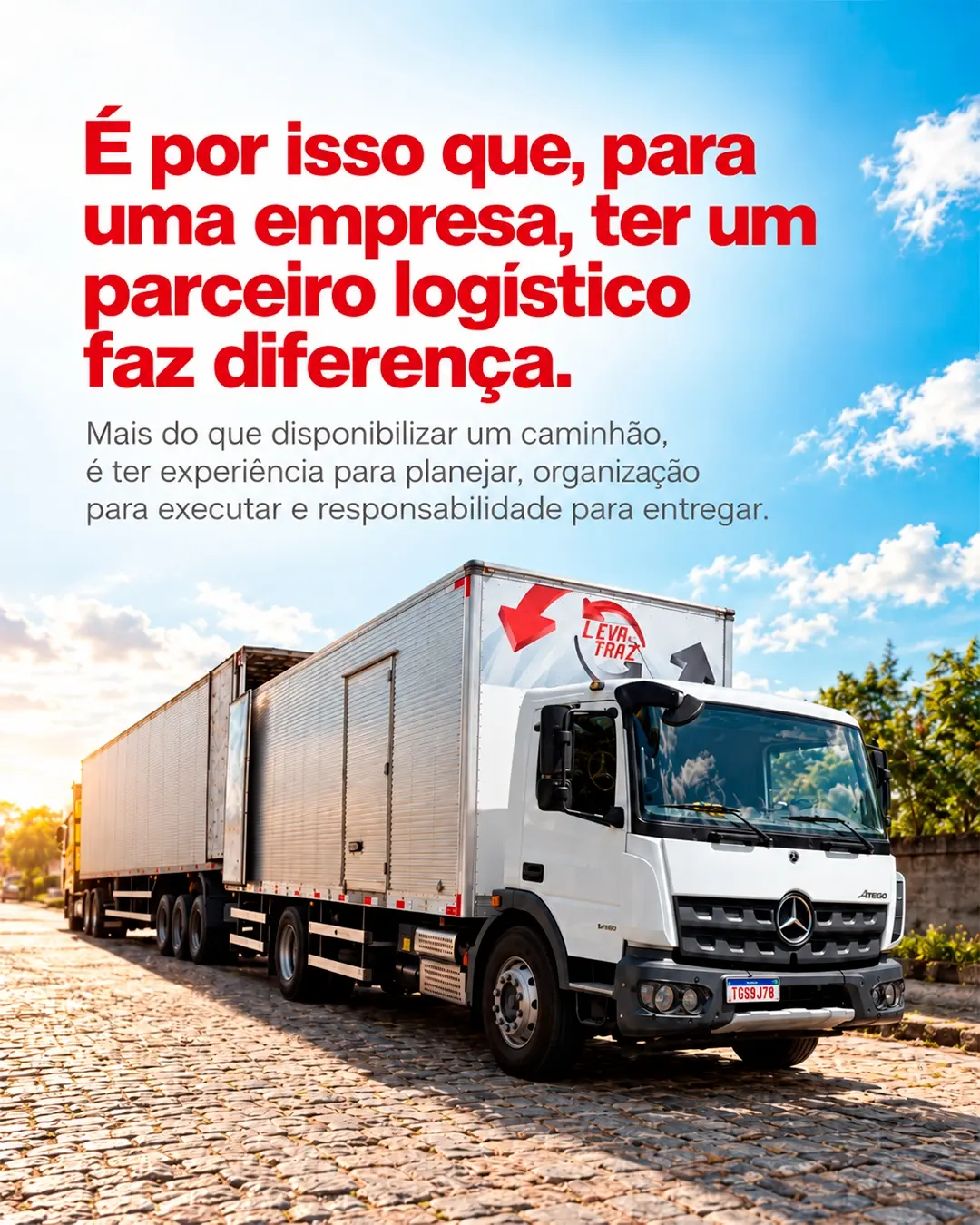 Transportar uma carga vai muito além de coloca-la no veículo.
