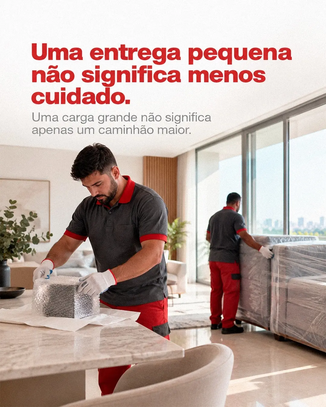 Conte com quem entende.