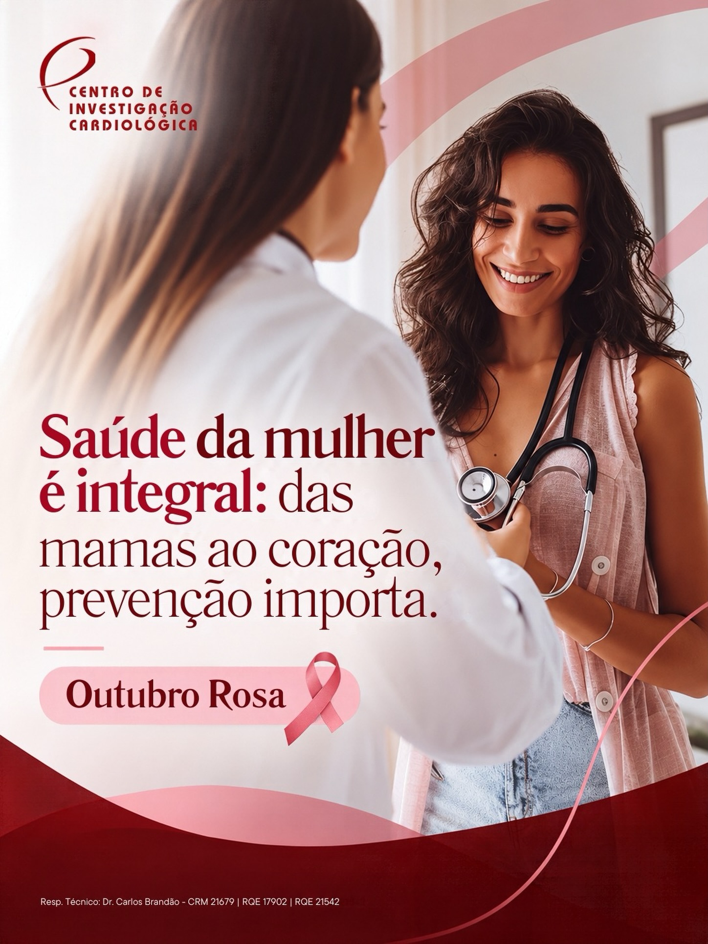 Neste Outubro Rosa, a mensagem é sobre cuidado integral.