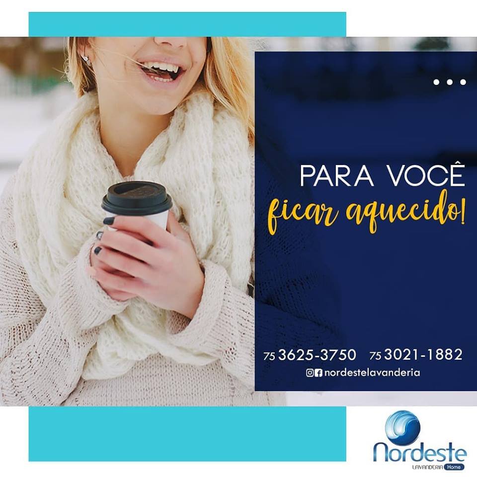 Suas roupas de inverno bem cuidadas pela Nordeste Lavanderia!