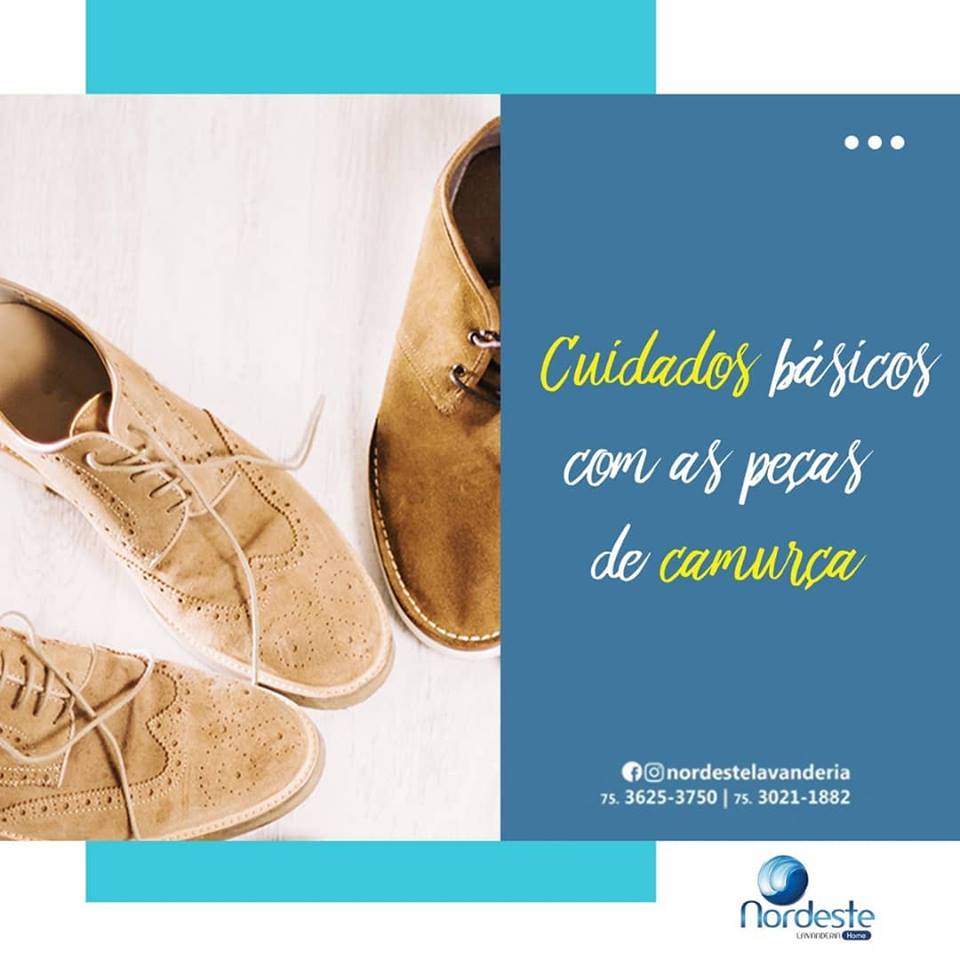 Lave a peça o mais rápido possível. Entregue nas mãos da Nordeste Lavanderia!