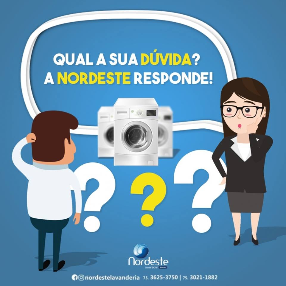 Lavanderia Nordeste oferecendo o melhor serviço!