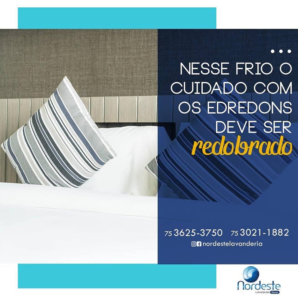 Antes  de usar seu edredom manda para a Nordeste deixar ele cheirozinho!