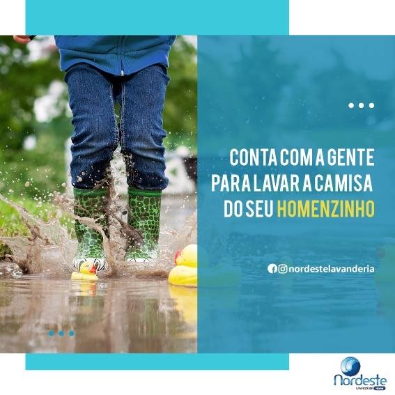 Suas roupas bem cuidada com a Nordeste Lavanderia!