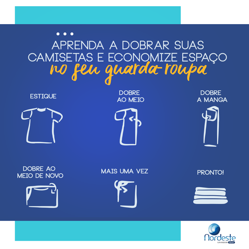 Dicas da Nordeste Lavanderia! Otimize seu espaço!