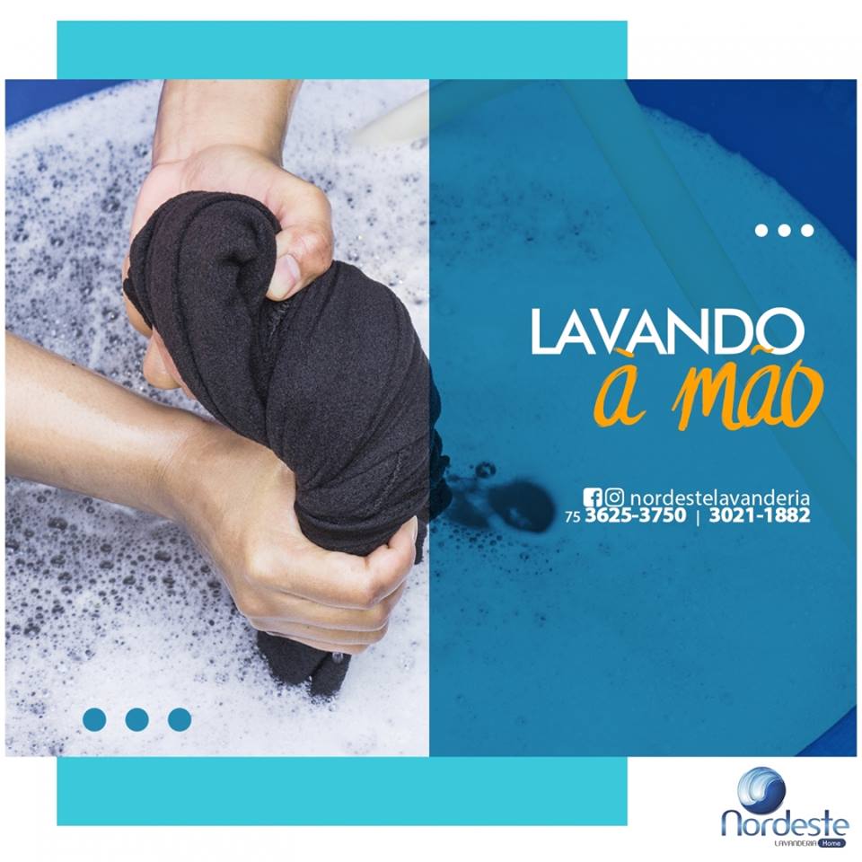 Suas roupas sempre novas lavadas na Nordeste!