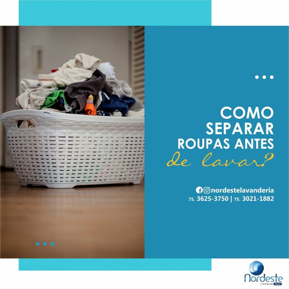 Suas roupas é um cuidado da Nordeste!