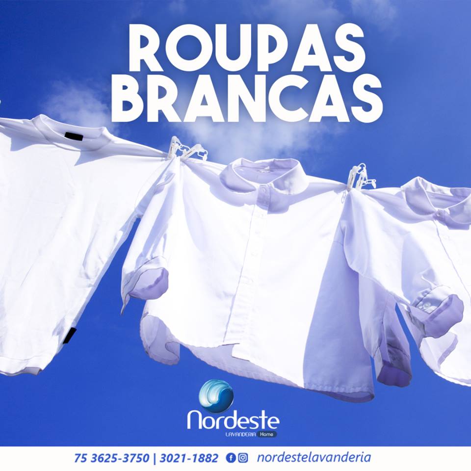 Roupas brancas merecem ser lavadas com muito cuidado!