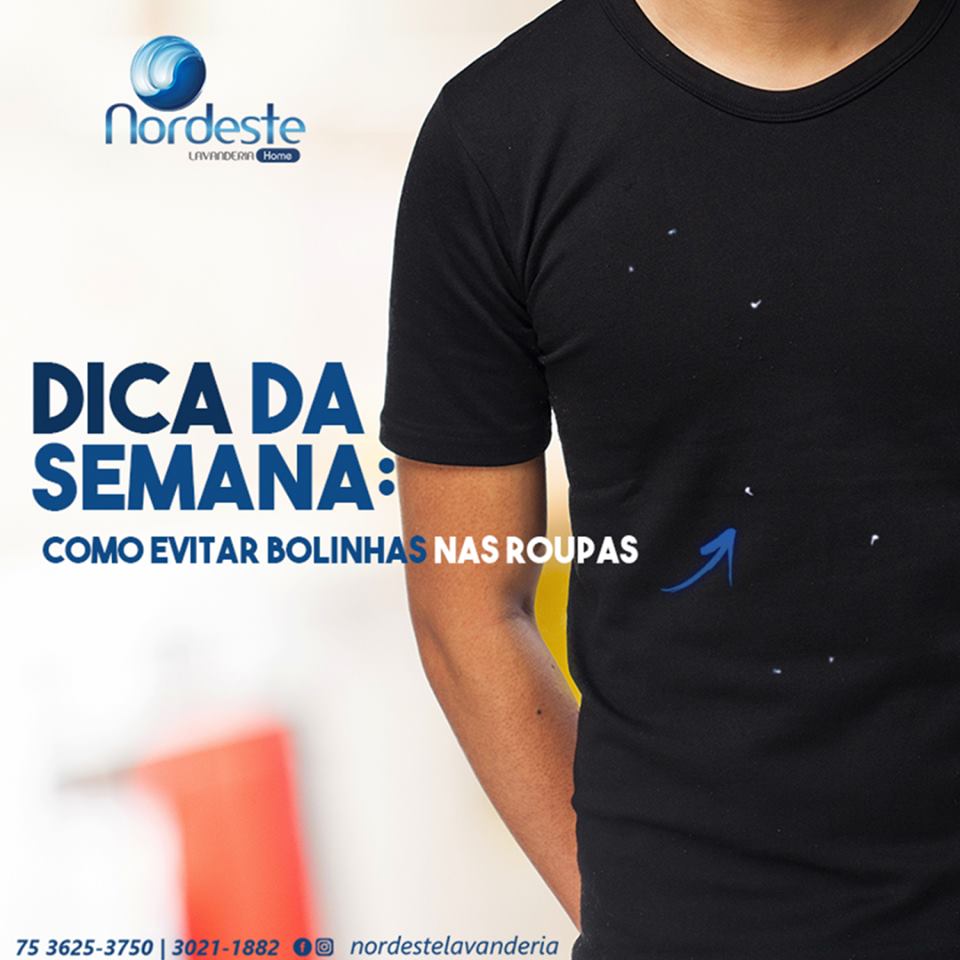Dica da Nordeste Lavanderia!