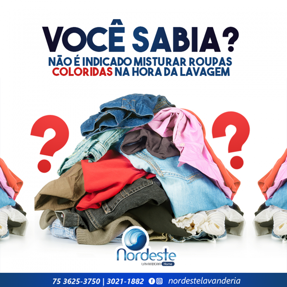 Dicas da Lavanderia Nordeste!