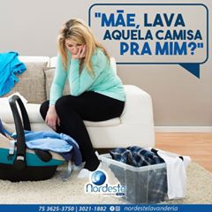 Deixa com a Nordeste Lavanderia!!