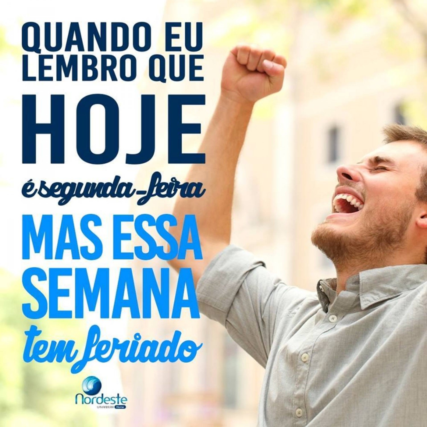 Lembrando que essa semana tem feriado!