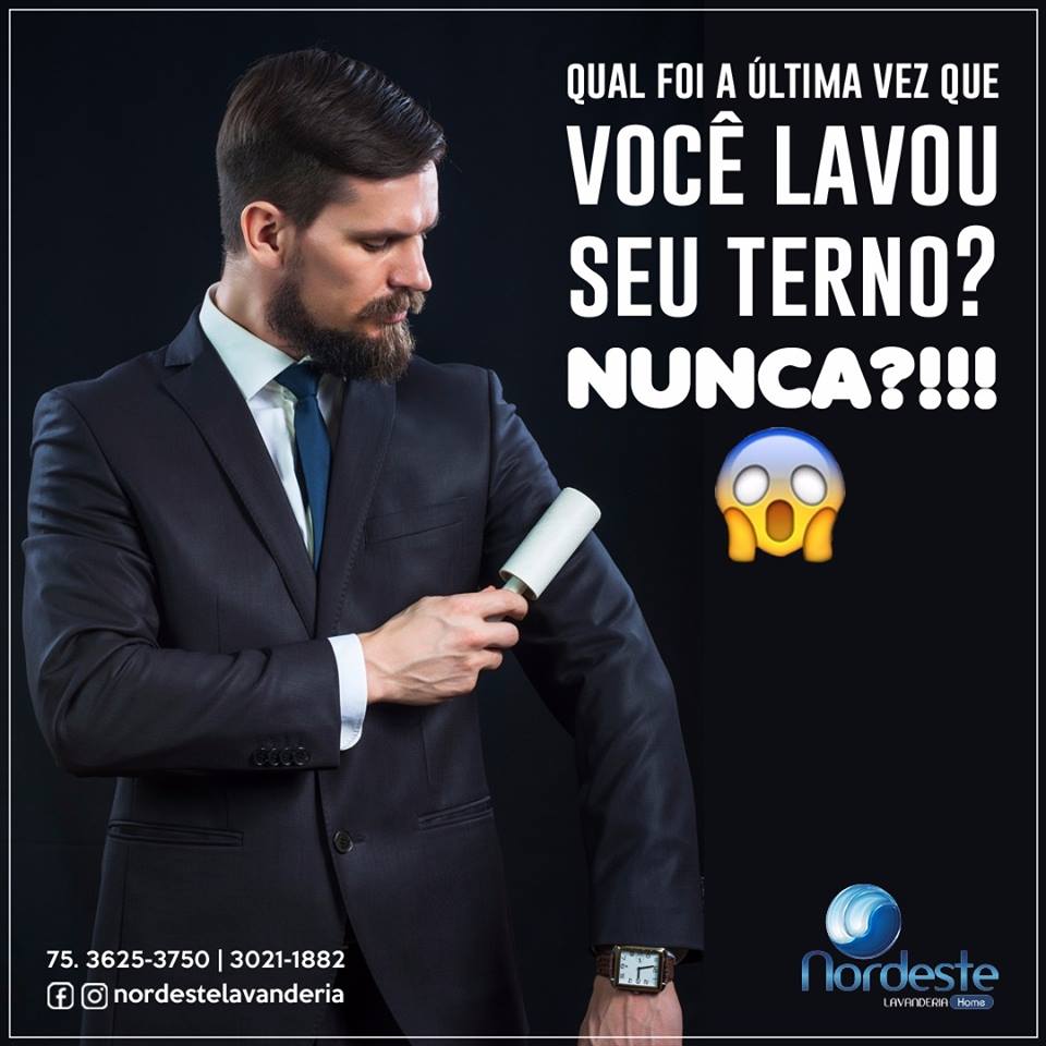 Então, tá na hora de lavar!
