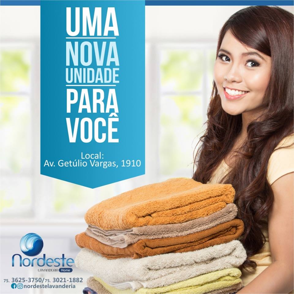 A #nordestelavanderia está cada vez mais perto de você!