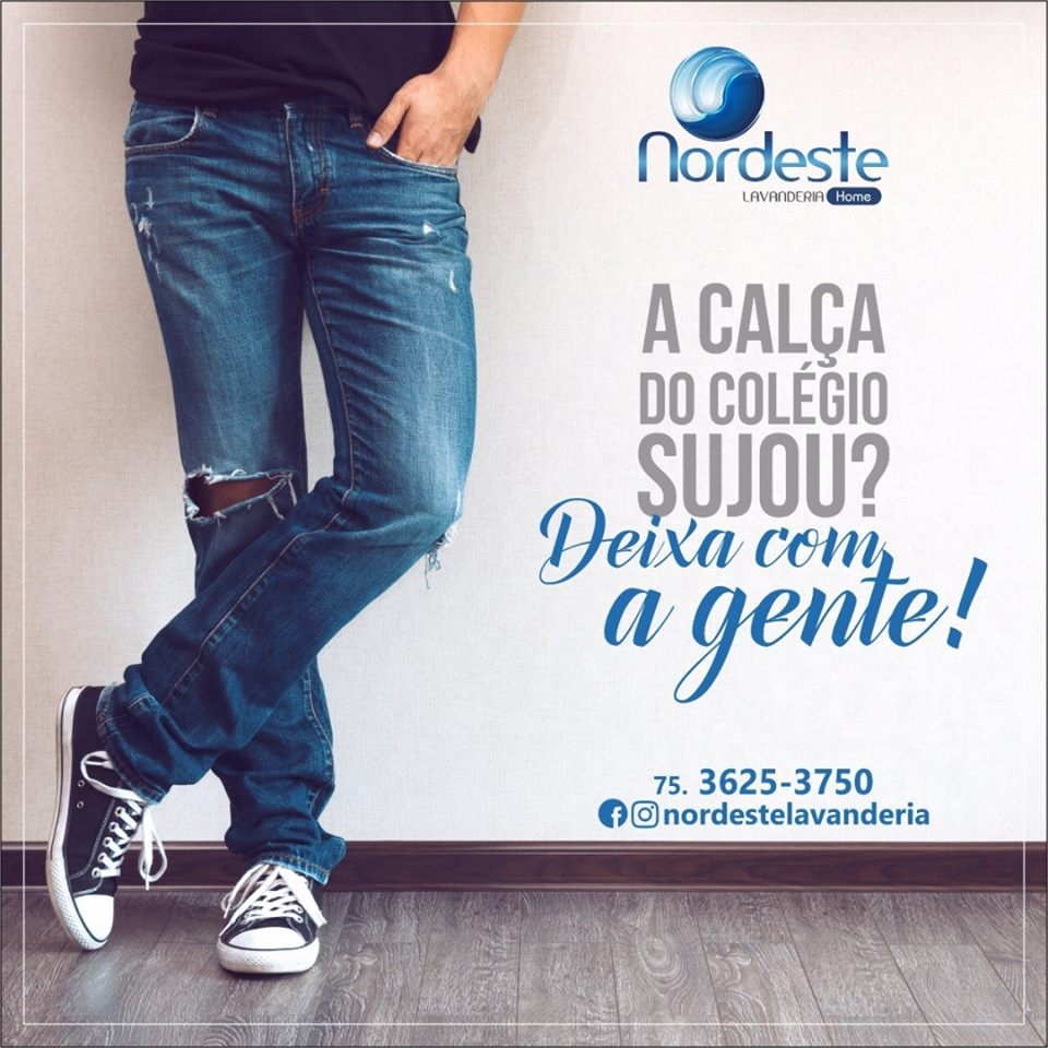A farda do colégio sujou? Deixa com a Nordeste!