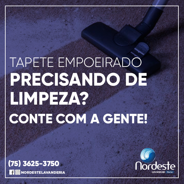Nós cuidamos do seu tapete!