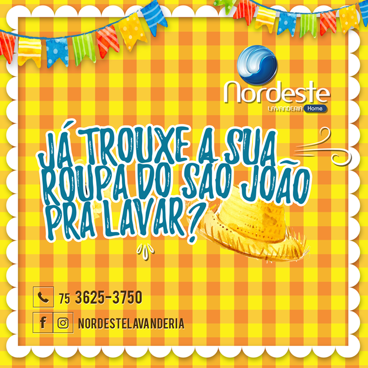 Vem pra Nordeste Lavanderia!