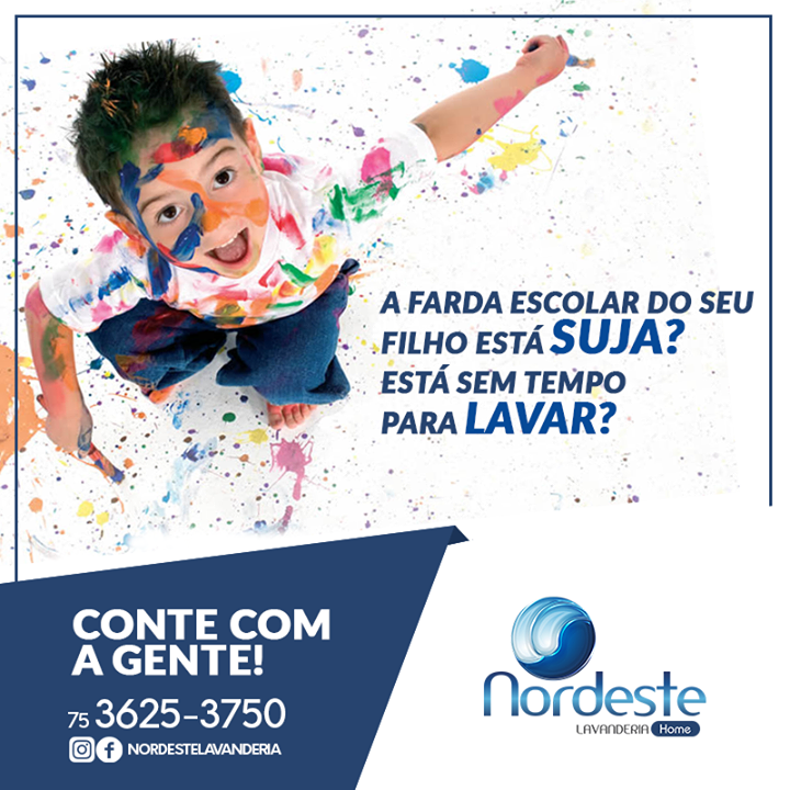 Conte com a Nordeste Lavanderia!