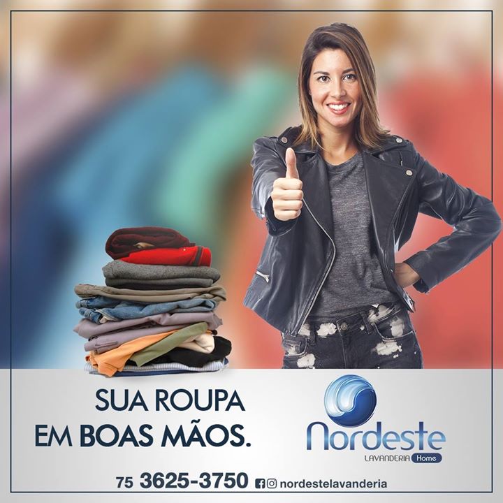 Deixe suas roupas em boas mãos!