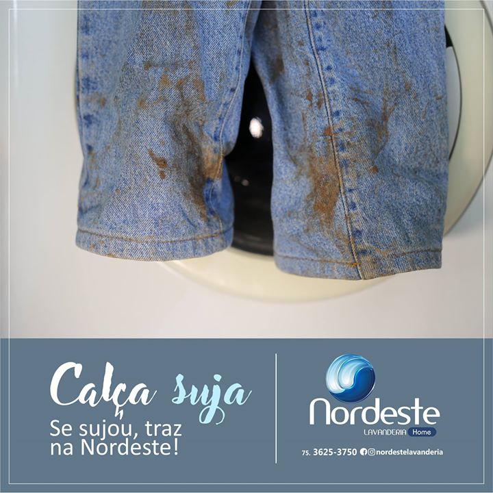 Ih sujou! E agora quem lava? A Nordeste lava!