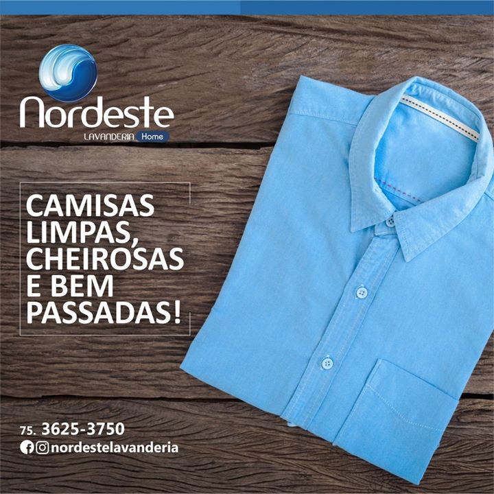 Na Nordeste Lavanderia você pode!