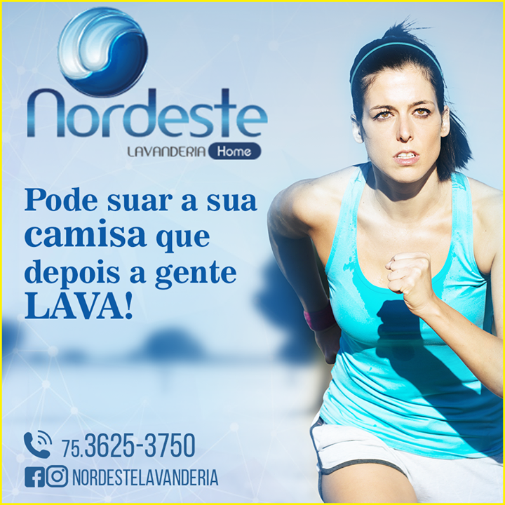 Pode suar a camisa. E pode deixar que depois a gente lava!