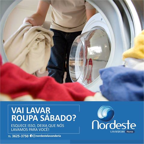 Traz que a Nordeste Lavanderia lava pra você!