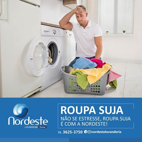 Roupa suja é com a Nordeste!