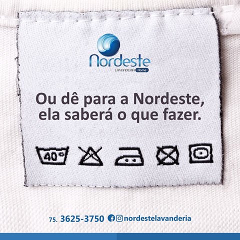 Pode deixar que a Nordeste Lavanderia sabe o que fazer!