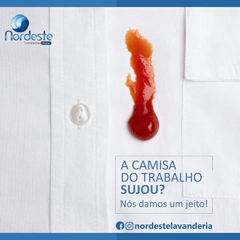 De roupa suja a Nordeste Lavanderia entende!