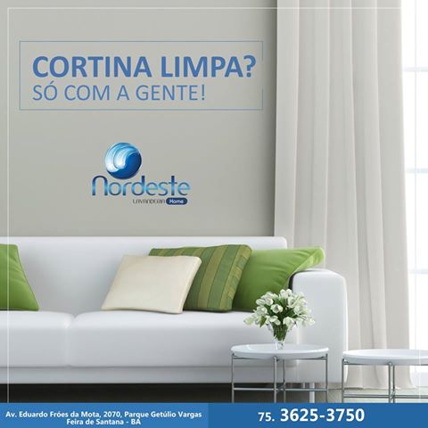 A Nordeste Lavanderia cuida de suas cortinas para você!