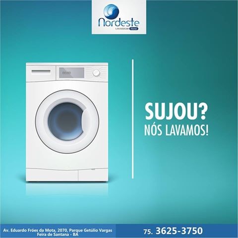 Para a Nordeste Lavanderia é uma prazer lavar sua roupa!