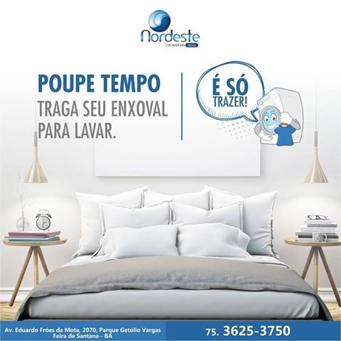 Traga seu enxoval para a gente lavar!