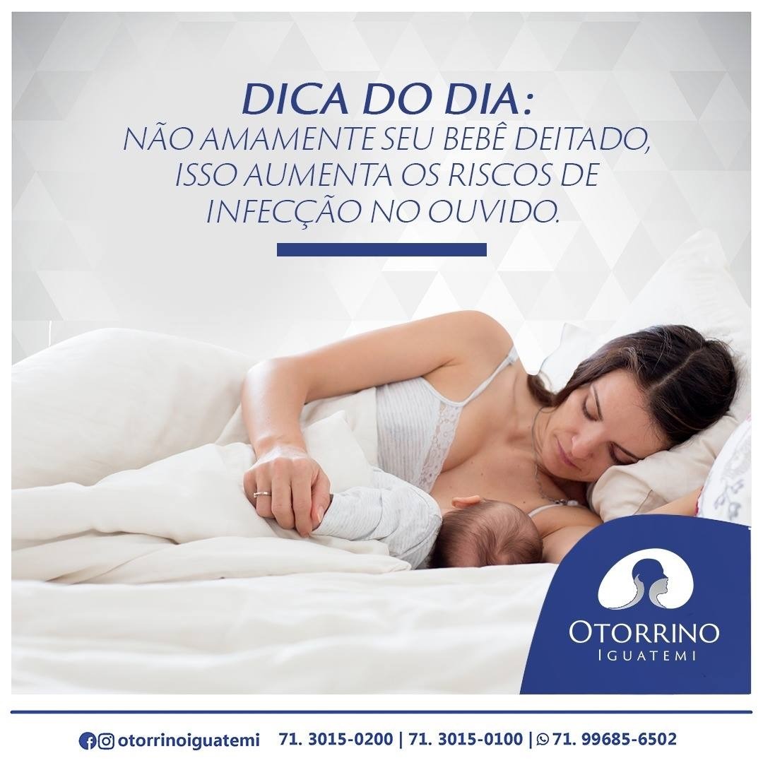 Muitas mães têm o costume de amamentar os bebês deitados.