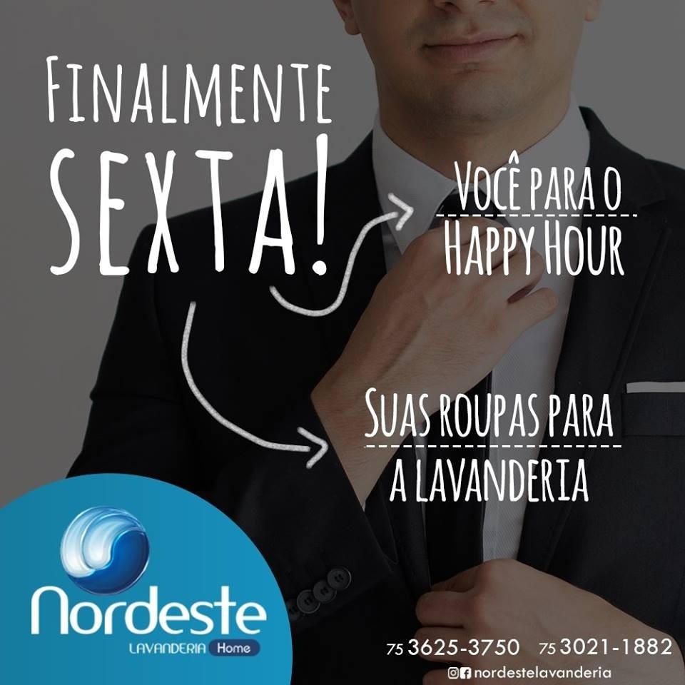 Não se preocupe com suas roupas deixa com a Nordeste!