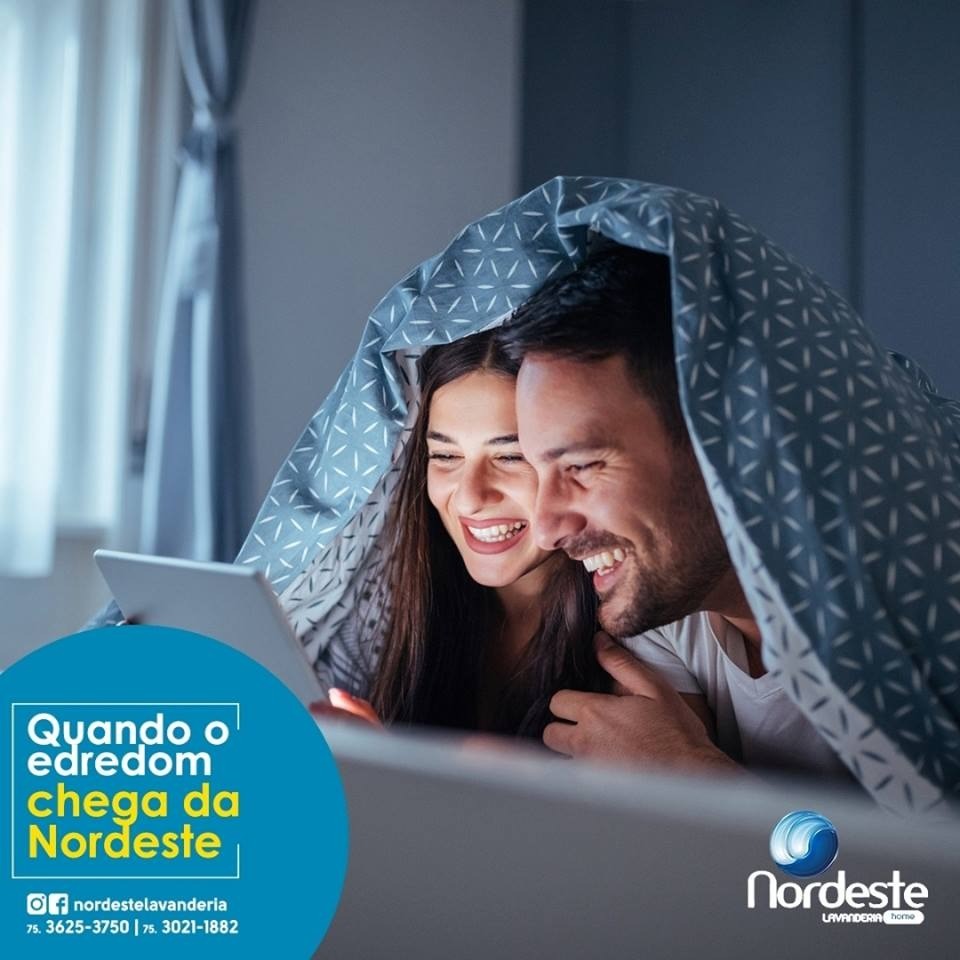 Seu edredom bem cuidado pela Nordeste!